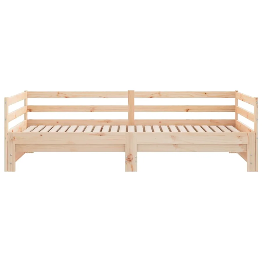 Lit coulissant sans matelas 2x(90x200) cm - 6