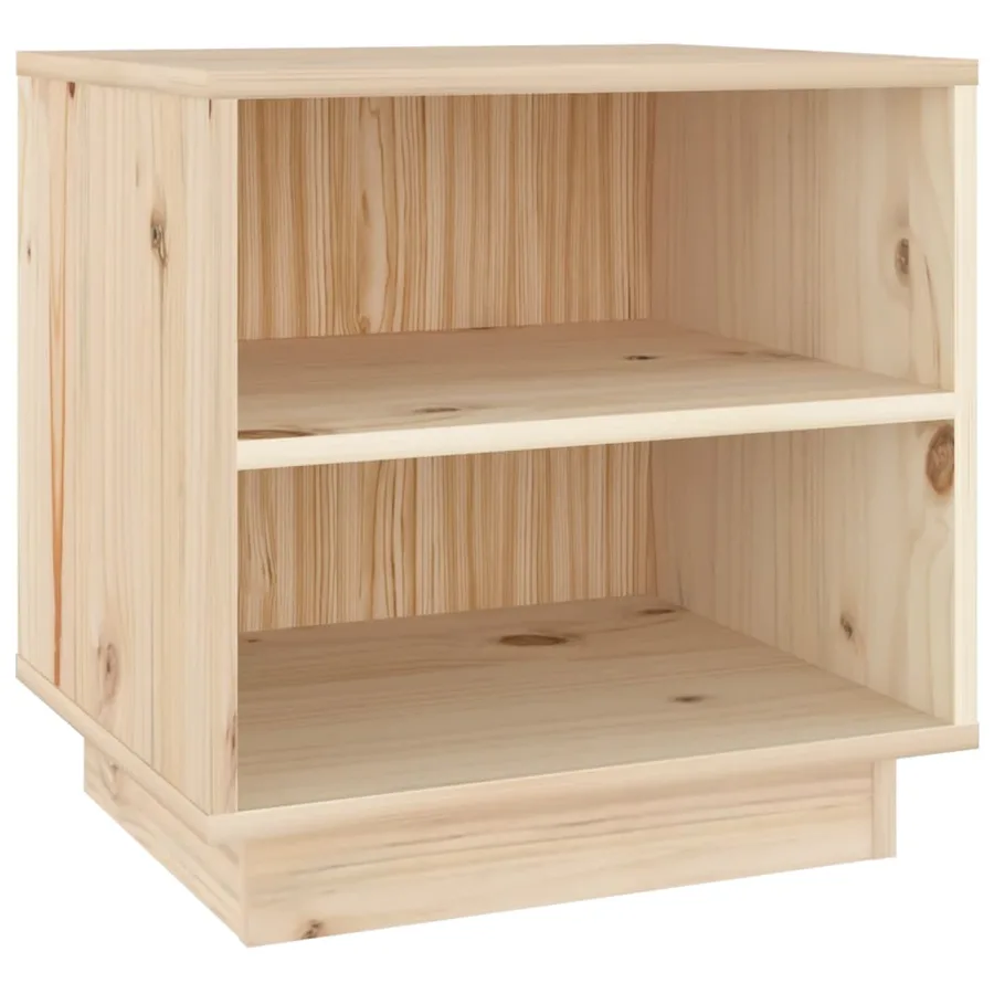 Table de chevet 40x34x40 cm Bois de pin solide - 2