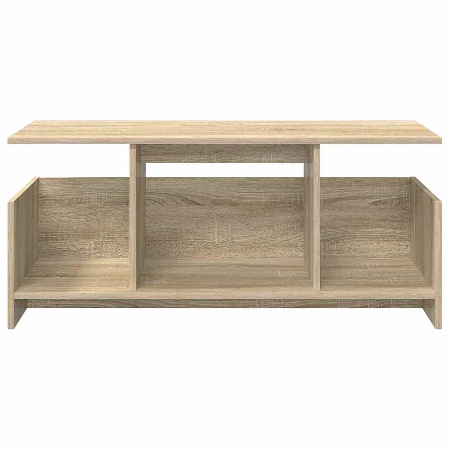 Meuble TV Chêne Sonoma 102 x 35 x 45 cm Bois d'ingénierie - 5