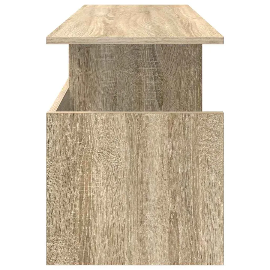 Meuble TV Chêne Sonoma 102 x 35 x 45 cm Bois d'ingénierie - 6
