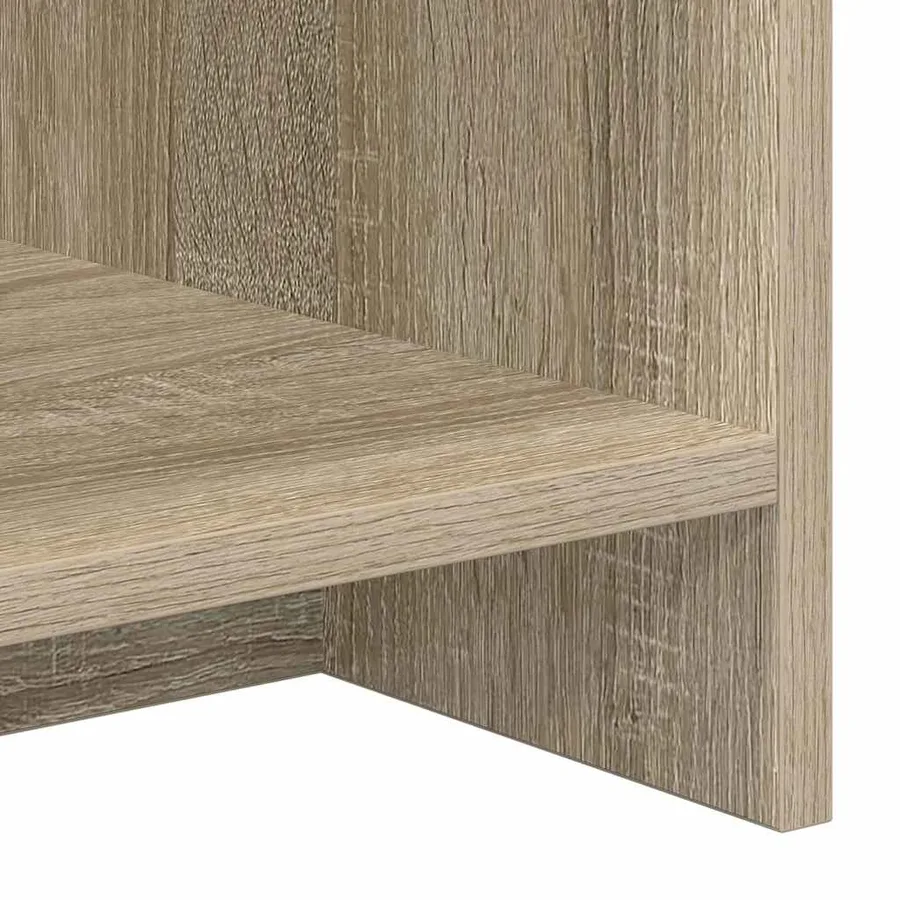 Meuble TV Chêne Sonoma 102 x 35 x 45 cm Bois d'ingénierie - 9