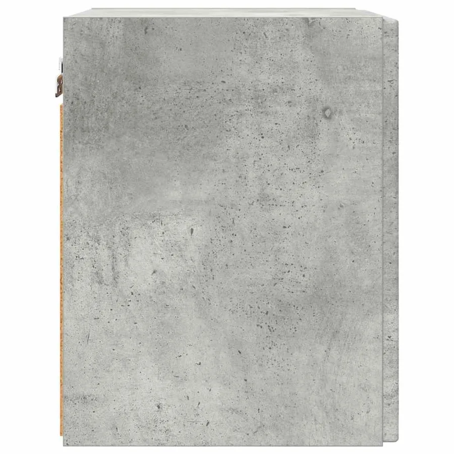 Meuble TV mural Béton 30 x 31 x 40 cm Bois d'ingénierie - 7