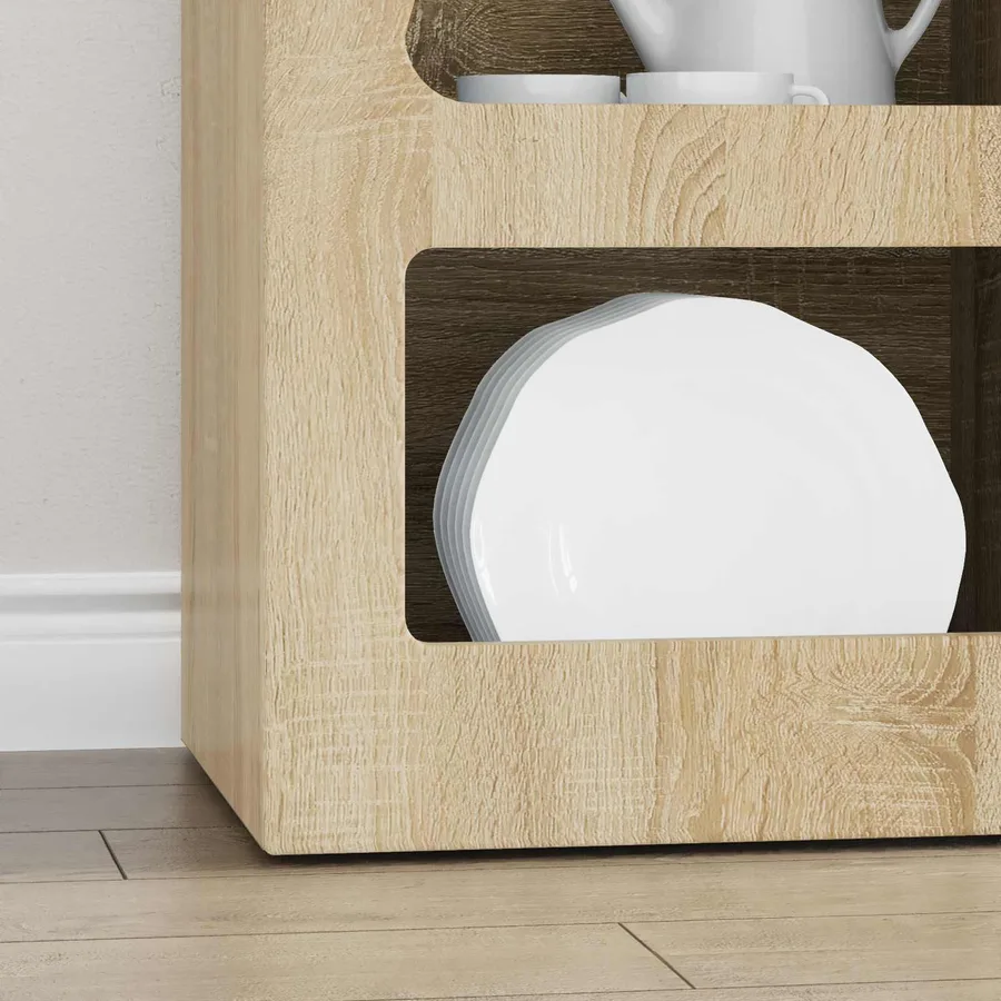 Buffet ELST Chêne Sonoma 40 x 35 x 100,5 cm Bois d'ingénierie - 5