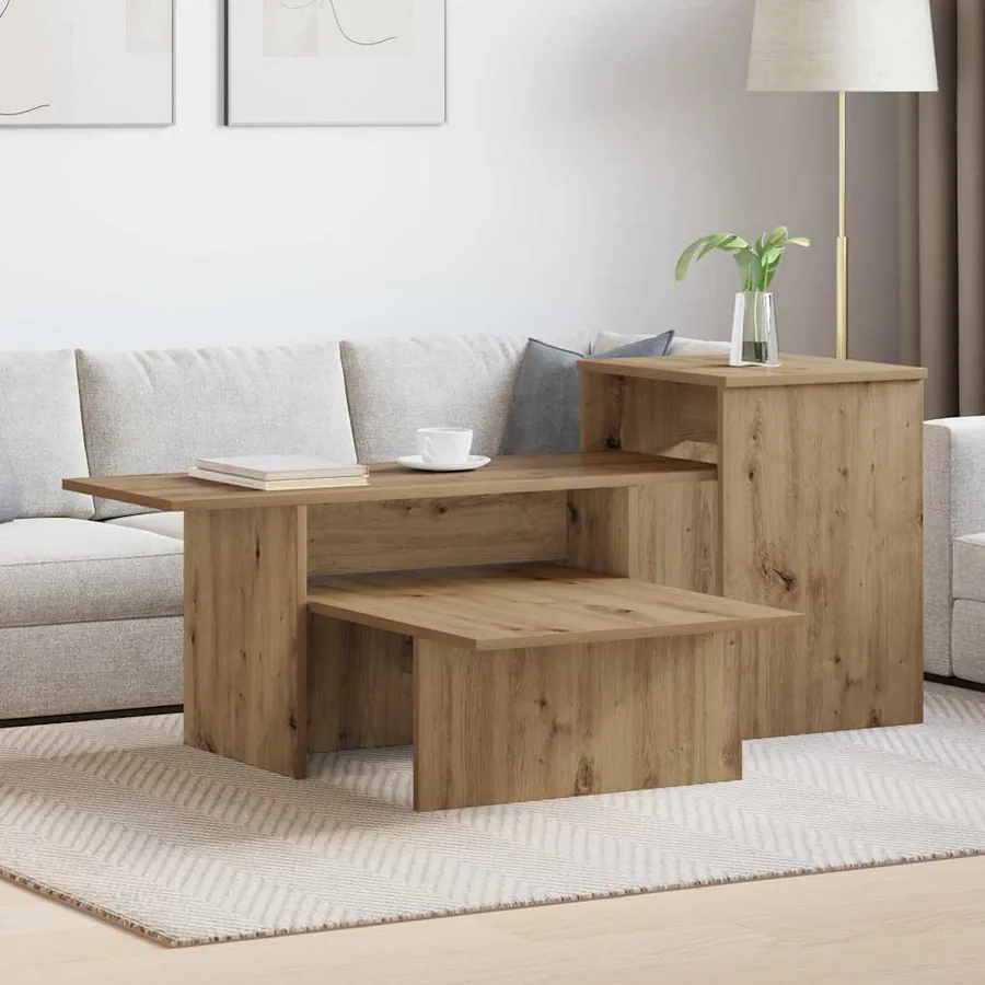 Table console Chêne artisanal 91,5 x 35 x 38,5 cm