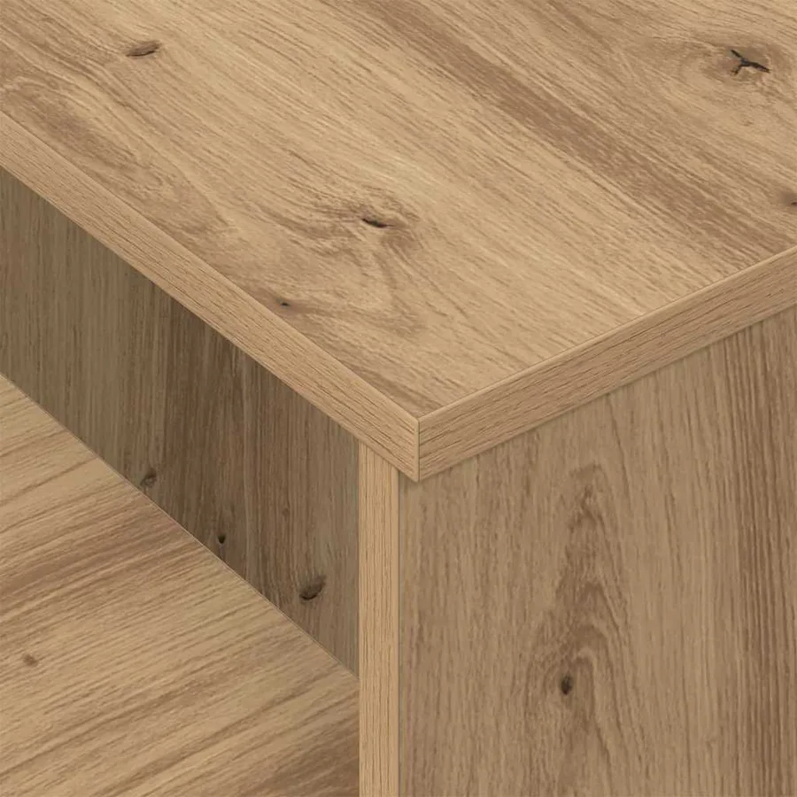 Table console Chêne artisanal 91,5 x 35 x 38,5 cm - 9