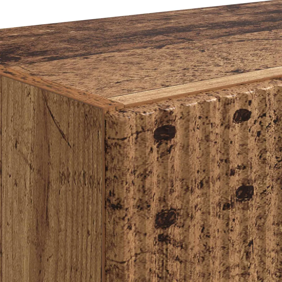 Meuble TV mural 2 pcs Bois Ancien 59,5 x 31 x 40 cm - 9