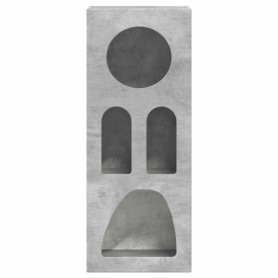 Buffet ELST Gris béton 40 x 35 x 100.5 cm Bois d'ingénierie - 6