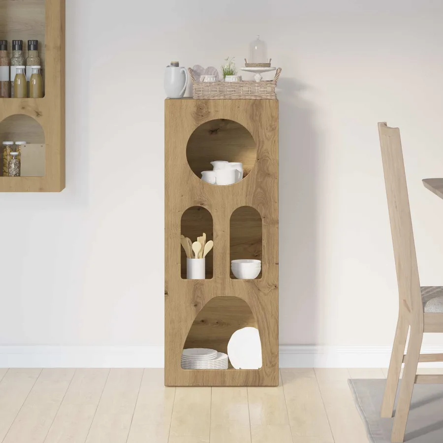 Buffet ELST Chêne artisanal 40 x 35 x 100.5 cm - 4