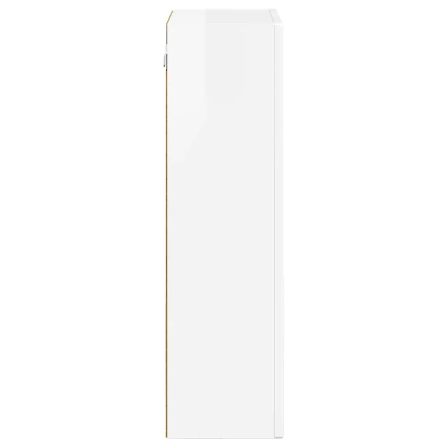 Armoire suspendue ELST Blanc brillant 59 x 20 x 71,5 cm - 6