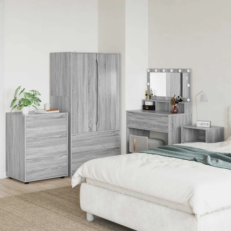 Armoire de rangement Gris Sonoma 60 x 48 x 81 cm