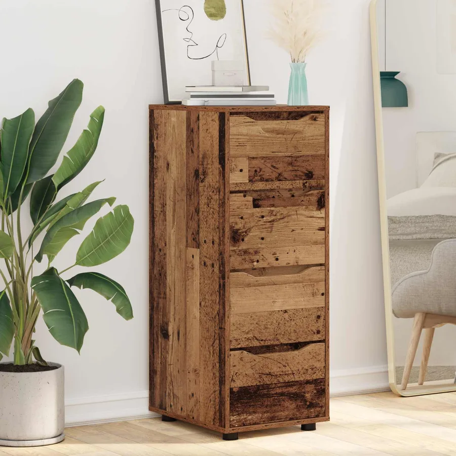 Armoire de rangement Bois Ancien 40 x 48 x 105 cm - 6