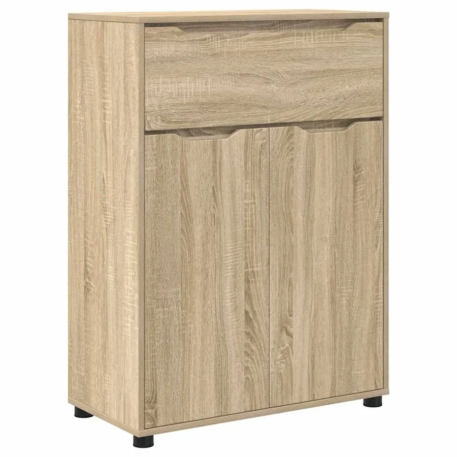 Ensemble de mobilier de salle de bain 3 pcs Chêne Sonoma - 7