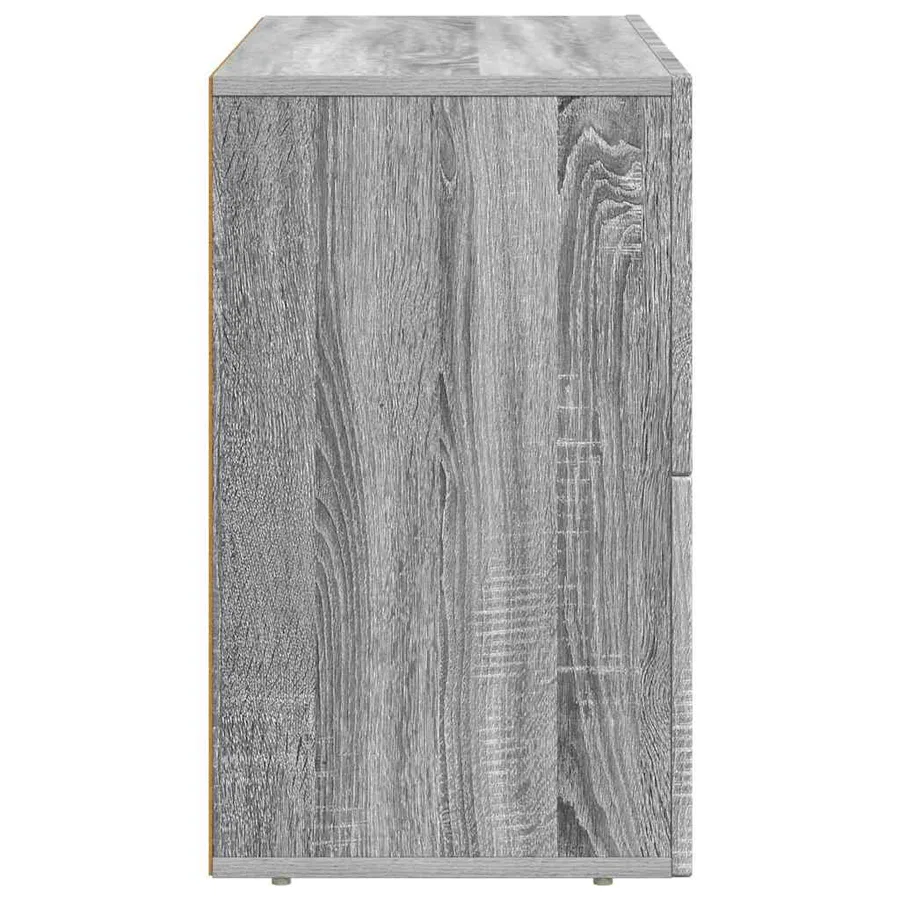 Buffet ELST Gris Sonoma 80,5 x 35 x 59 cm Bois d'ingénierie - 7