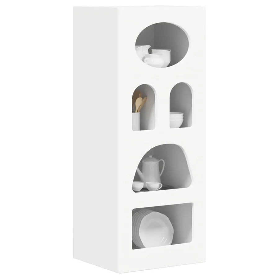 Buffet ELST Blanc 40 x 35 x 100,5 cm Bois d'ingénierie - 3