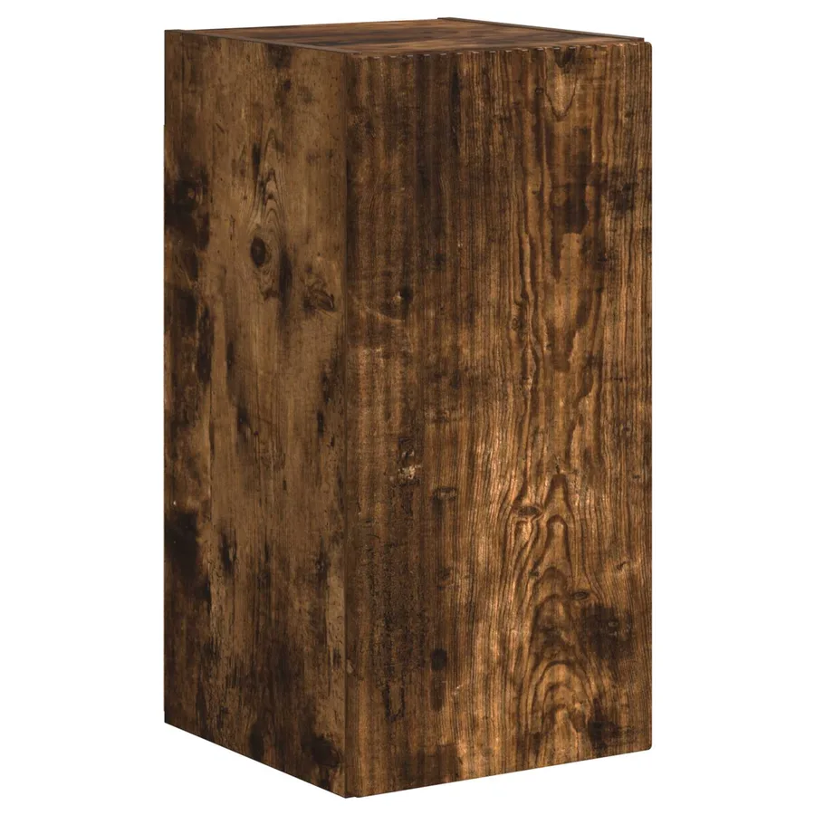 Ensemble meuble TV 5 pcs Chêne fumé Bois d'ingénierie - 6