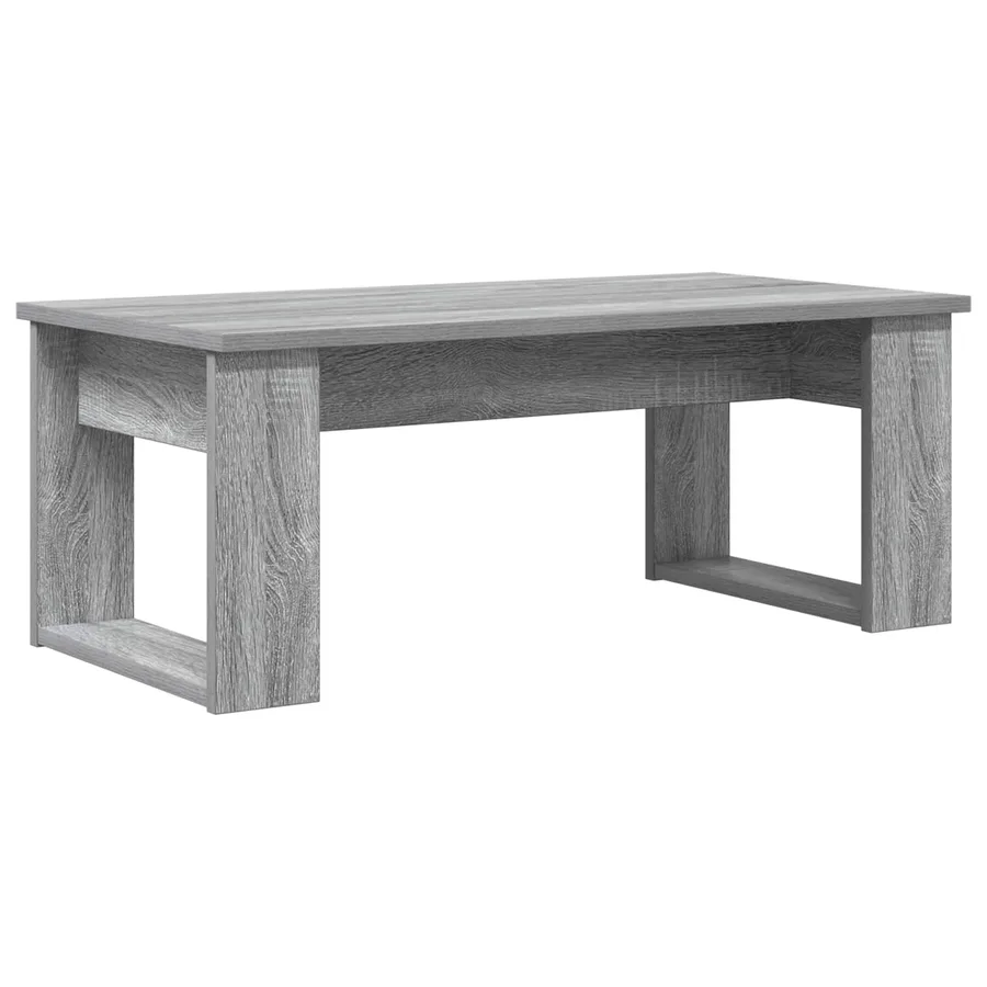 Ensemble de tables basses 2 pcs Gris Sonoma Bois d'ingénierie - 7