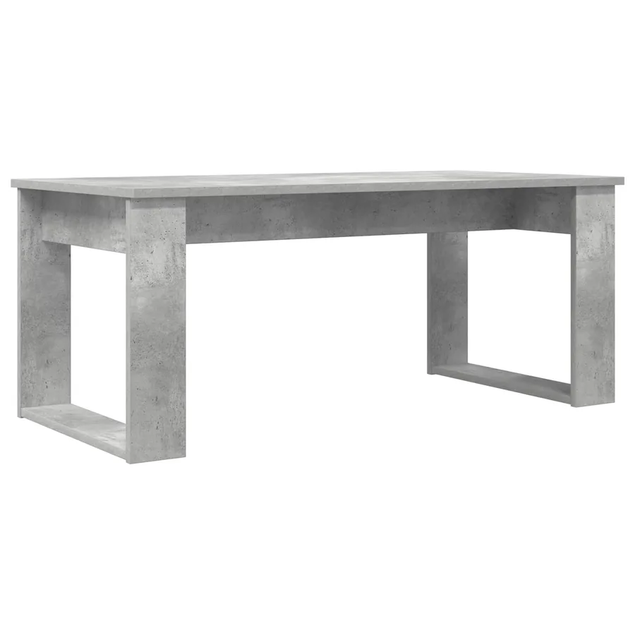 Ensemble de tables basses 2 pcs Gris béton Bois d'ingénierie - 6