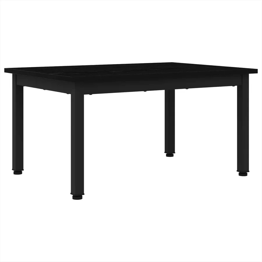 Table basse Chêne noir 70 x 50 x 36 cm Bois d'ingénierie - 2