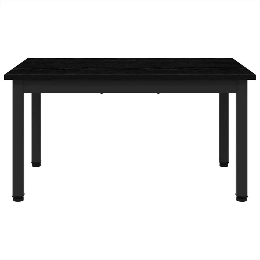 Table basse Chêne noir 70 x 50 x 36 cm Bois d'ingénierie - 5
