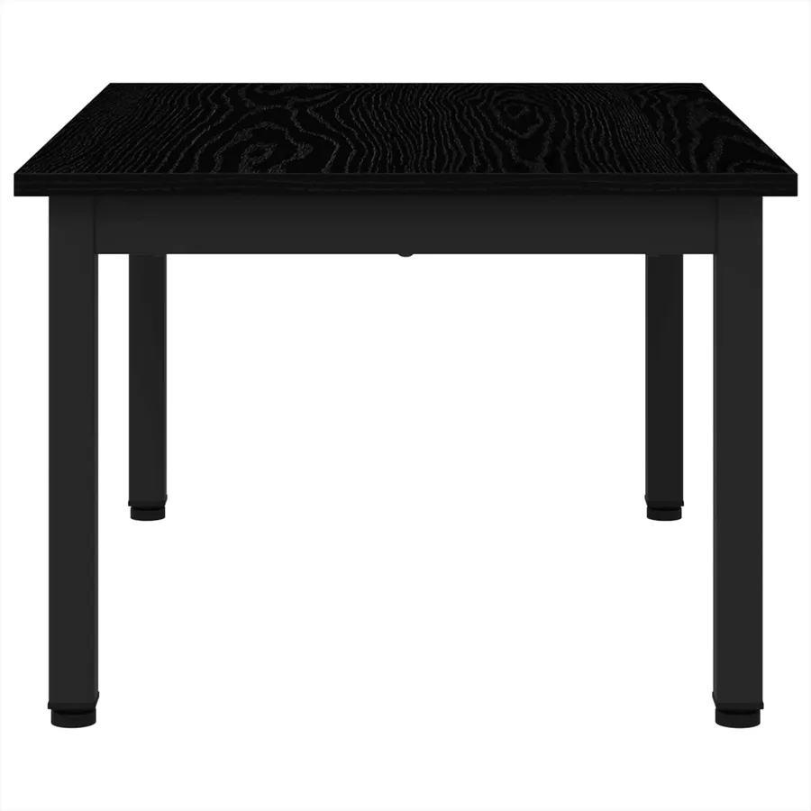 Table basse Chêne noir 70 x 50 x 36 cm Bois d'ingénierie - 6
