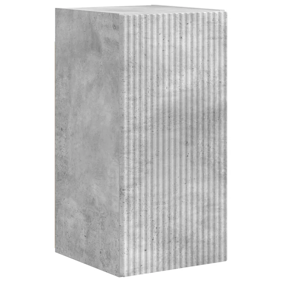 Ensemble meuble TV 6 pcs Gris béton Bois d'ingénierie - 6