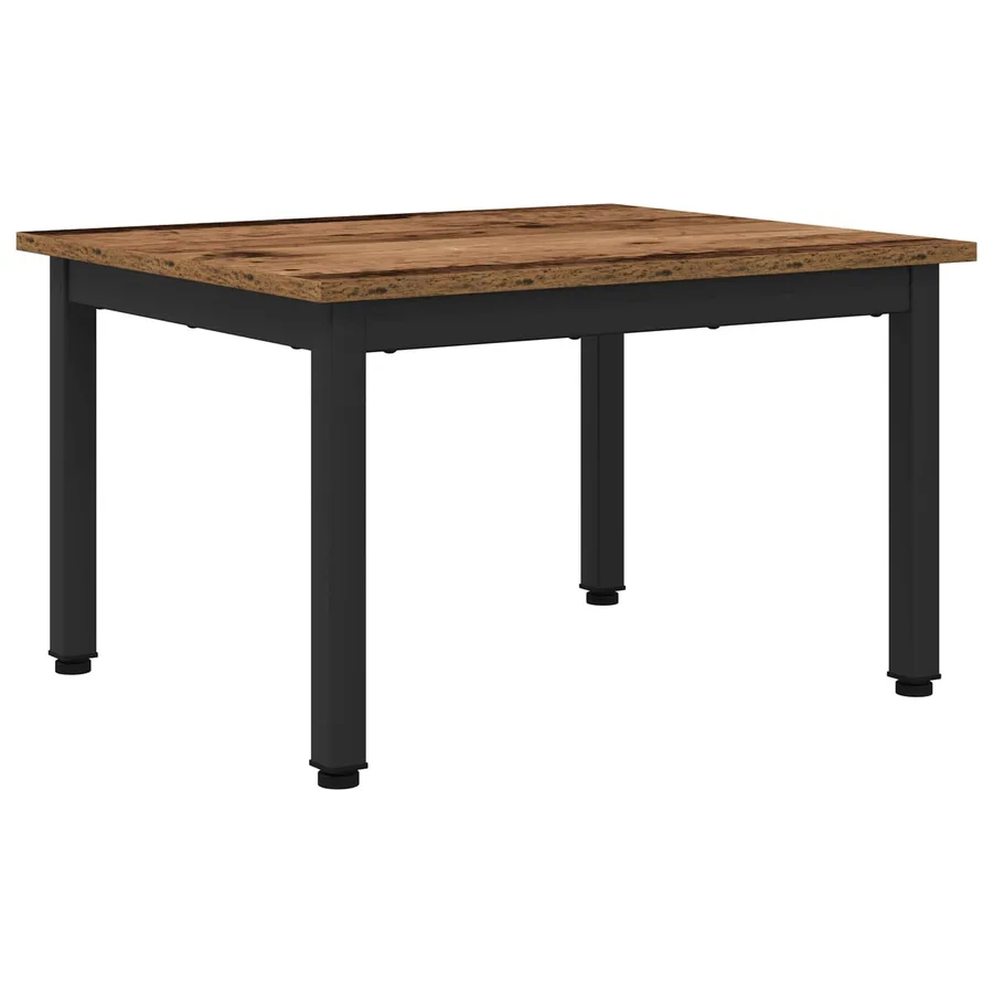 Table basse Bois ancien 60 x 50 x 36 cm Bois d'ingénierie - 2