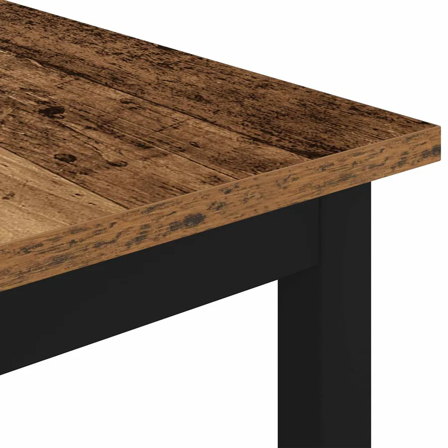 Table basse Bois ancien 60 x 50 x 36 cm Bois d'ingénierie - 7