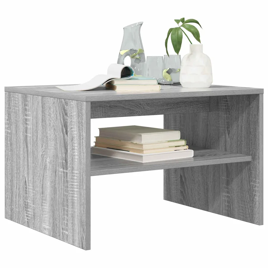 Table basse Gris Sonoma 60 x 50 x 40 cm Bois d'ingénierie - 3