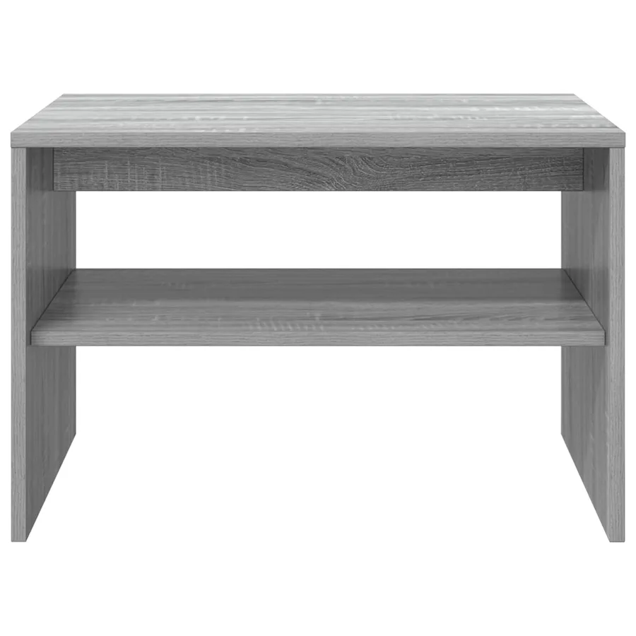 Table basse Gris Sonoma 60 x 50 x 40 cm Bois d'ingénierie - 5