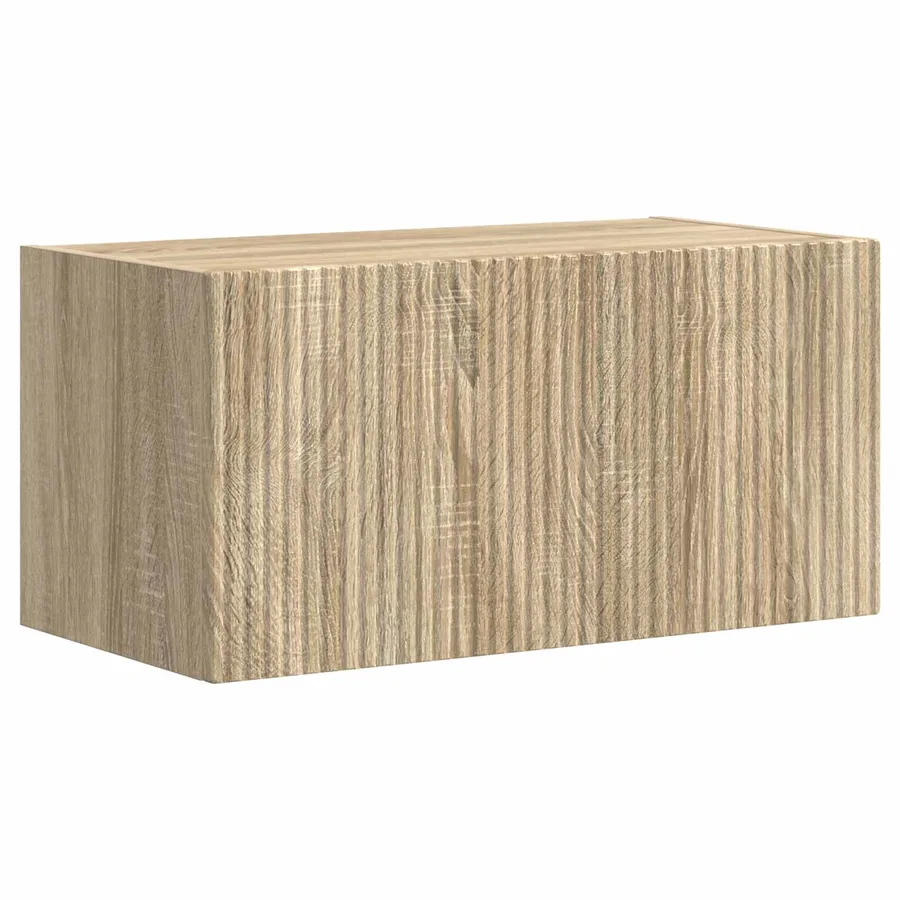 Ensemble meuble TV 2 pcs Chêne Sonoma Bois d'ingénierie - 5