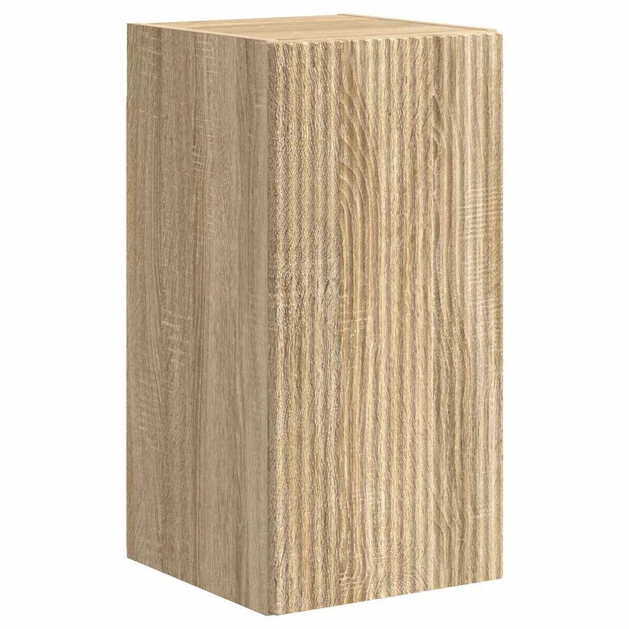 Ensemble meuble TV 4 pcs Chêne Sonoma Bois d'ingénierie - 6