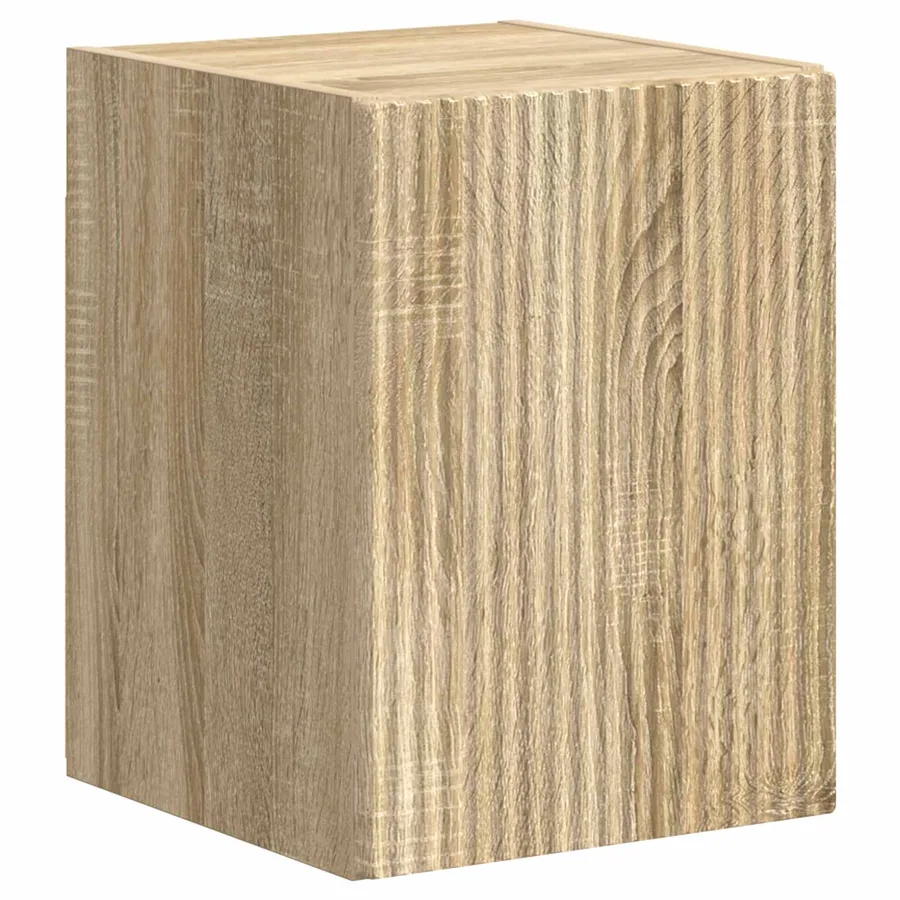 Ensemble meuble TV 4 pcs Chêne Sonoma Bois d'ingénierie - 7