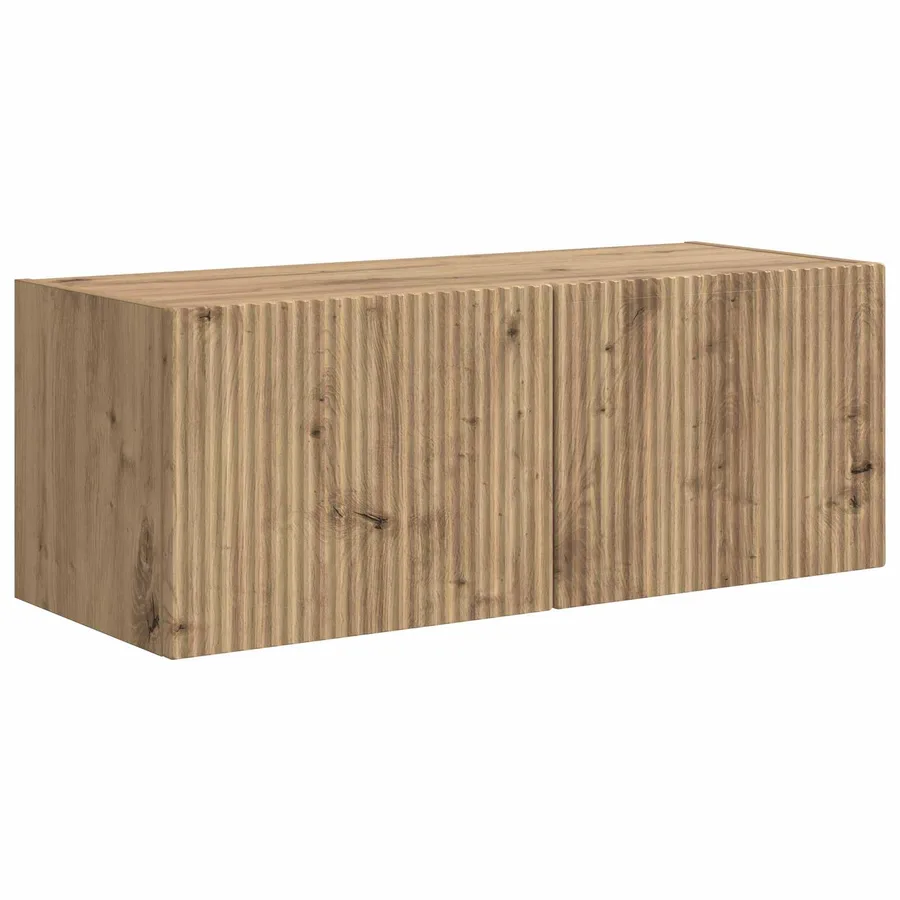 Ensemble meuble TV 5 pcs Chêne artisanal Bois d'ingénierie - 7