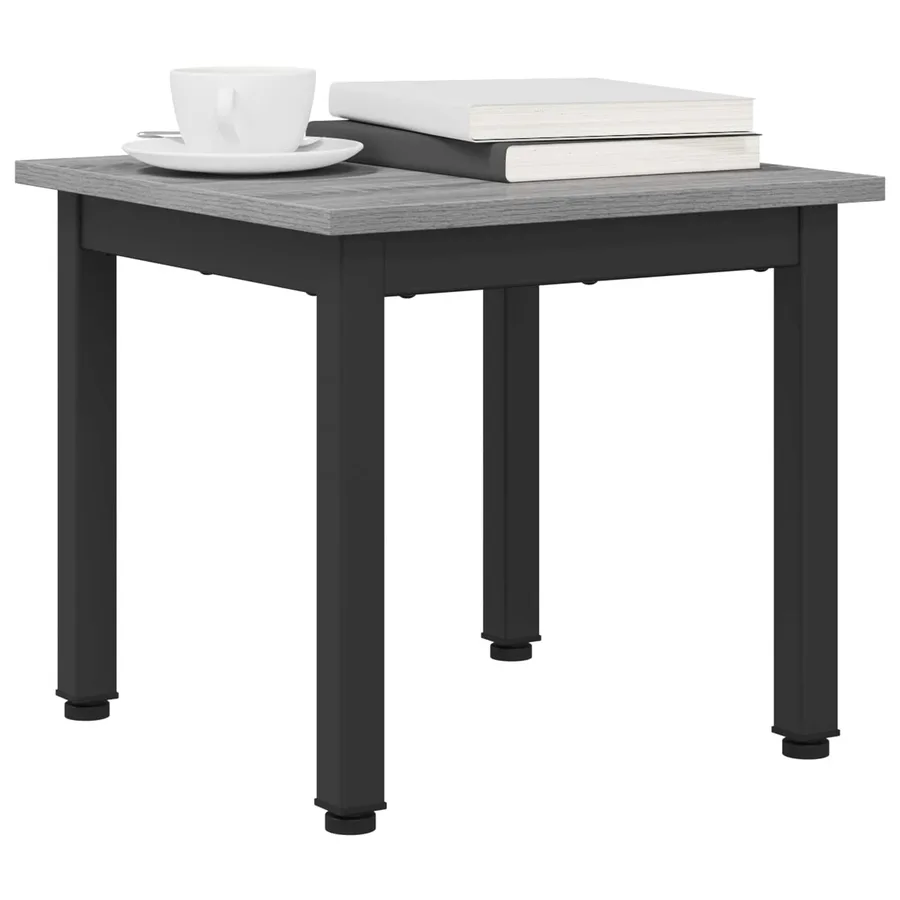 Table basse Gris Sonoma 40 x 40 x 36 cm Bois d'ingénierie - 3