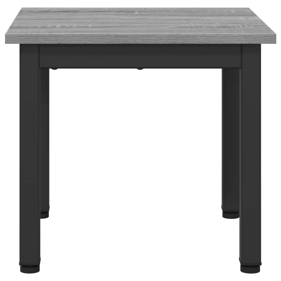 Table basse Gris Sonoma 40 x 40 x 36 cm Bois d'ingénierie - 5