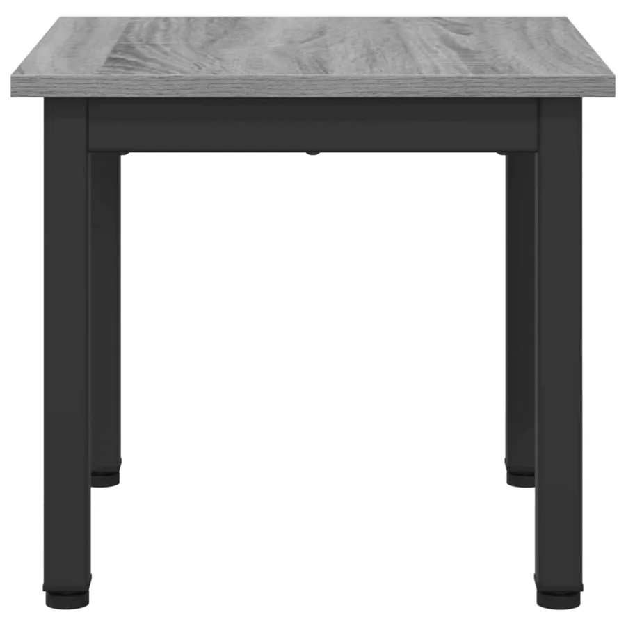 Table basse Gris Sonoma 40 x 40 x 36 cm Bois d'ingénierie - 6
