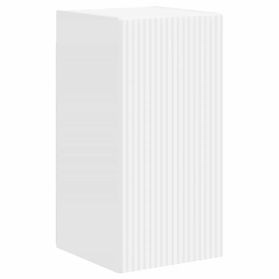 Ensemble meuble TV 4 pcs Blanc brillant Bois d'ingénierie - 6