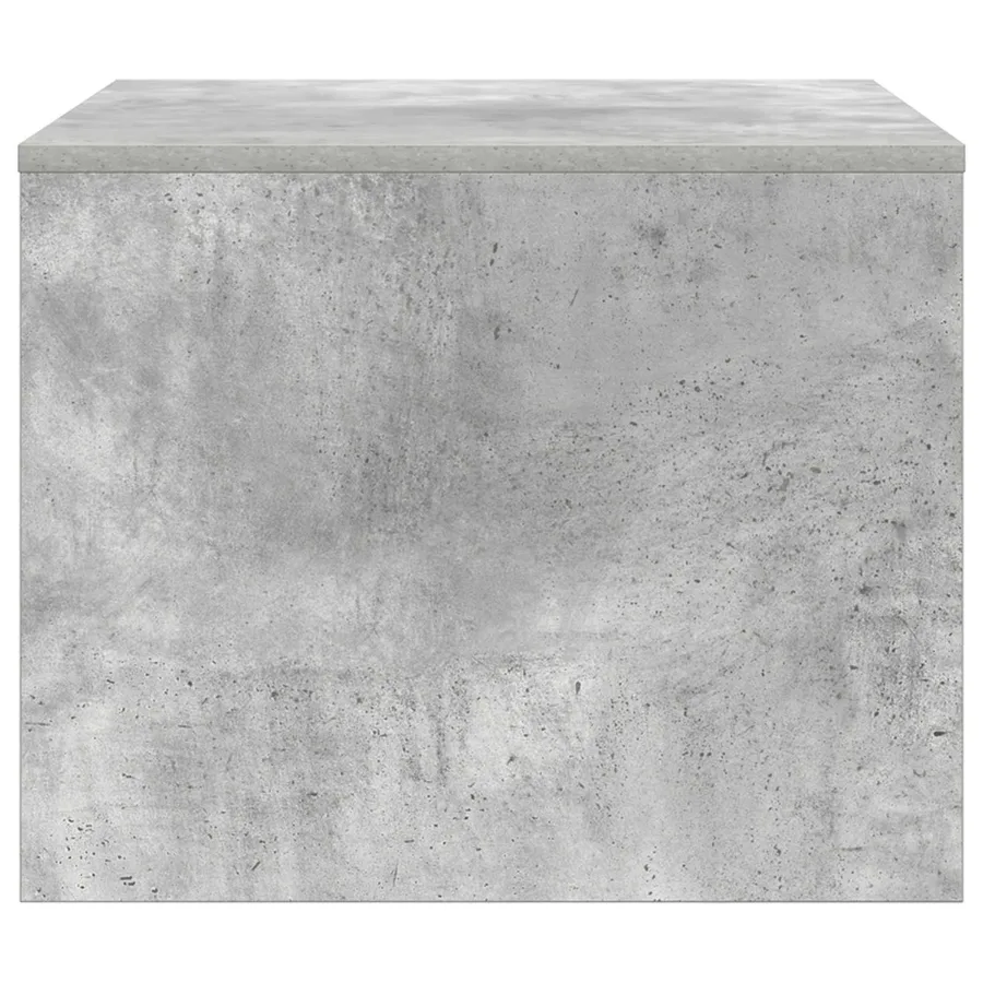 Table basse Gris béton 60 x 50 x 40 cm Bois d'ingénierie - 6