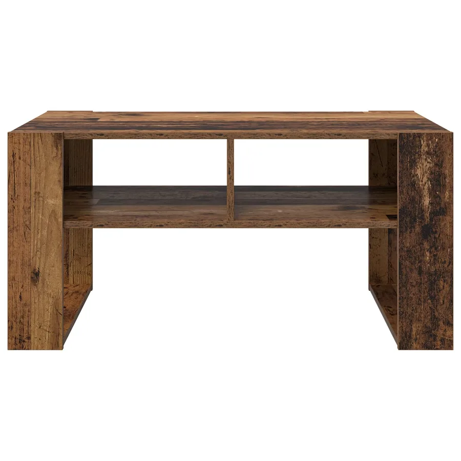 Table basse Bois ancien 92 x 53 x 45 cm Bois d'ingénierie - 5