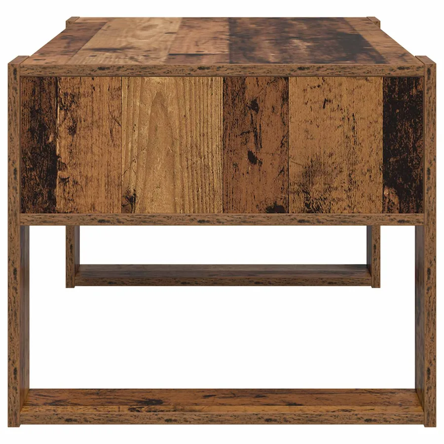 Table basse Bois ancien 92 x 53 x 45 cm Bois d'ingénierie - 6