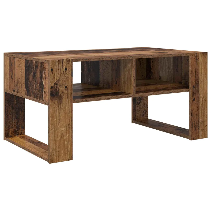 Table basse Bois ancien 92 x 53 x 45 cm Bois d'ingénierie - 7