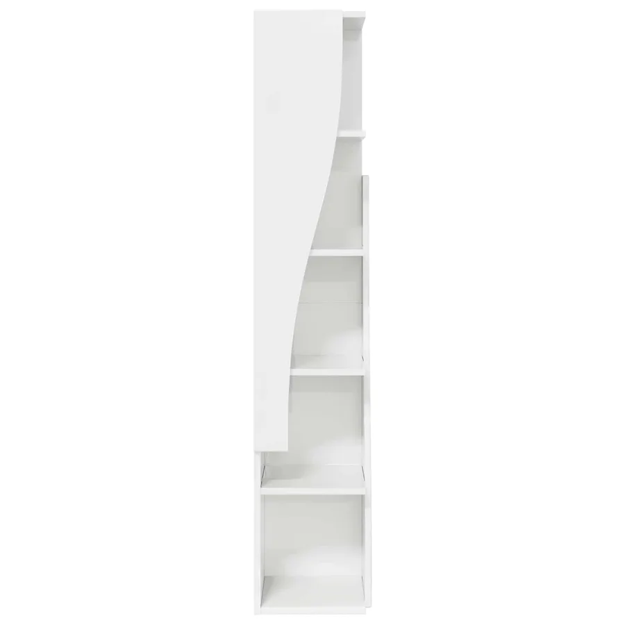 Meuble d'angle 27,5x27x140cm Bois d'ingénierie - 5