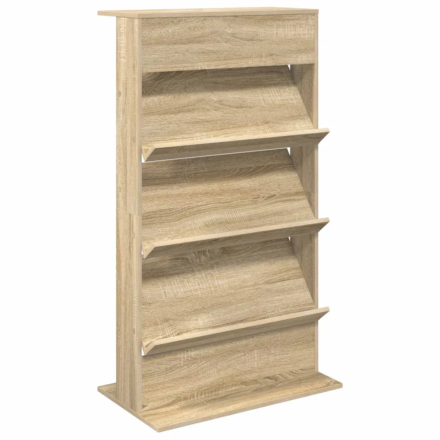 Étagère à magazines avec étagère Chêne Sonoma 70 x 41 x 126 cm - 2
