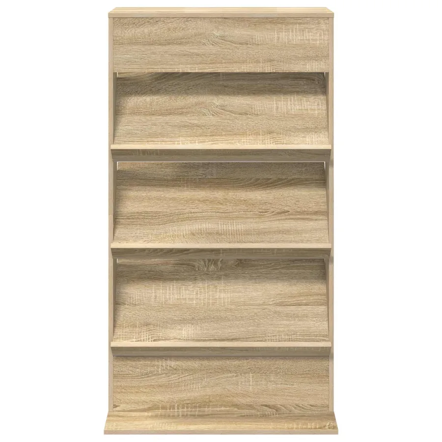Étagère à magazines avec étagère Chêne Sonoma 70 x 41 x 126 cm - 5