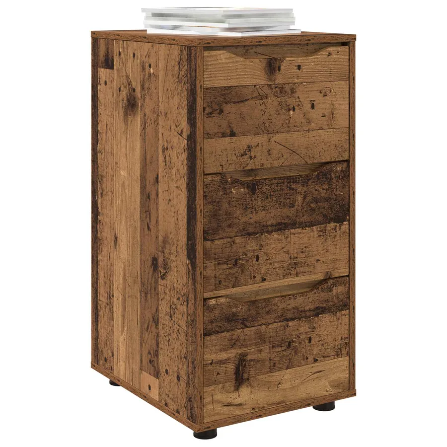 Armoire de rangement Bois Ancien 40 x 48 x 81 cm - 3