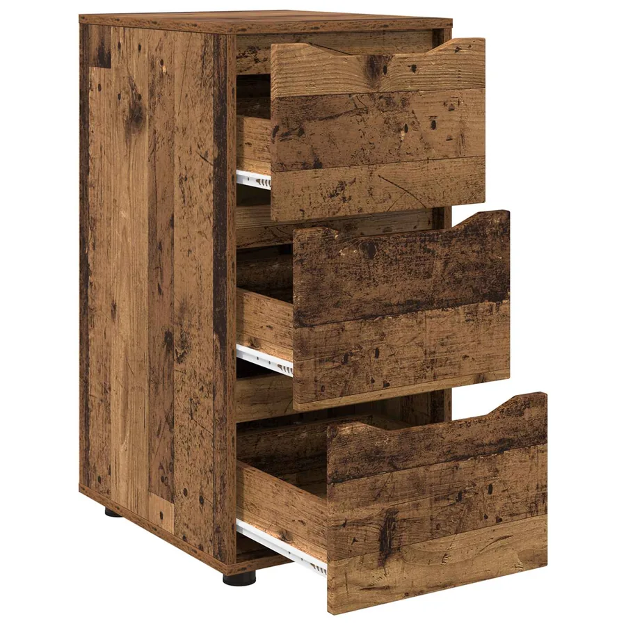 Armoire de rangement Bois Ancien 40 x 48 x 81 cm - 7