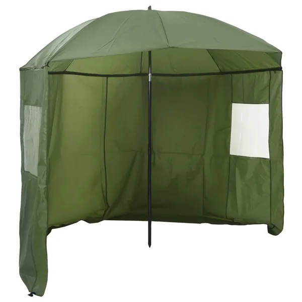 Umbrella de pêche Jaune armée 220 x 185 cm Polyester Oxford