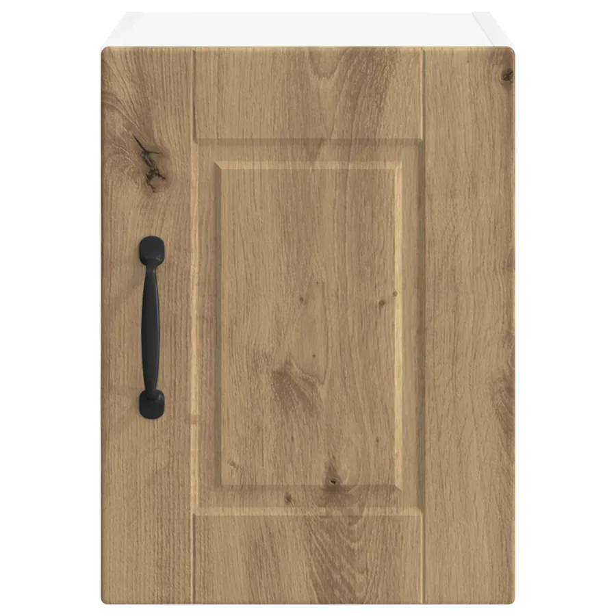 Meuble mural PORTO 2 pcs Chêne artisanal Bois d'ingénierie - 7