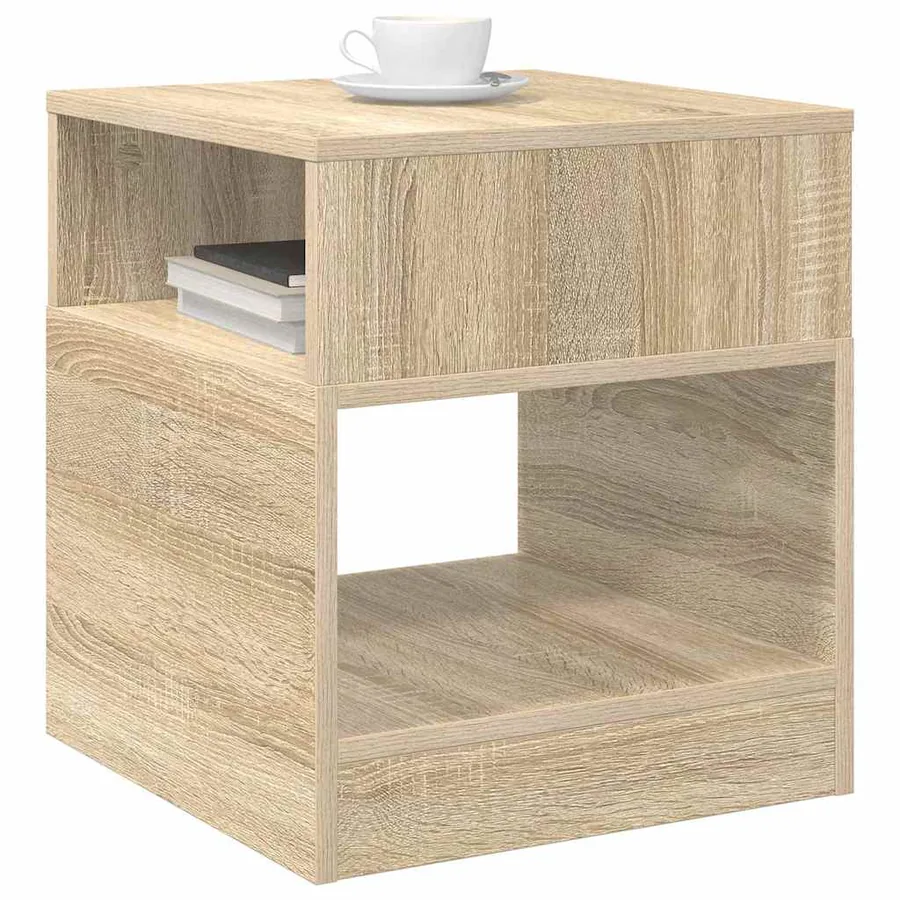 Table d'appoint Chêne Sonoma 40,5 x 40 x 45 cm - 3