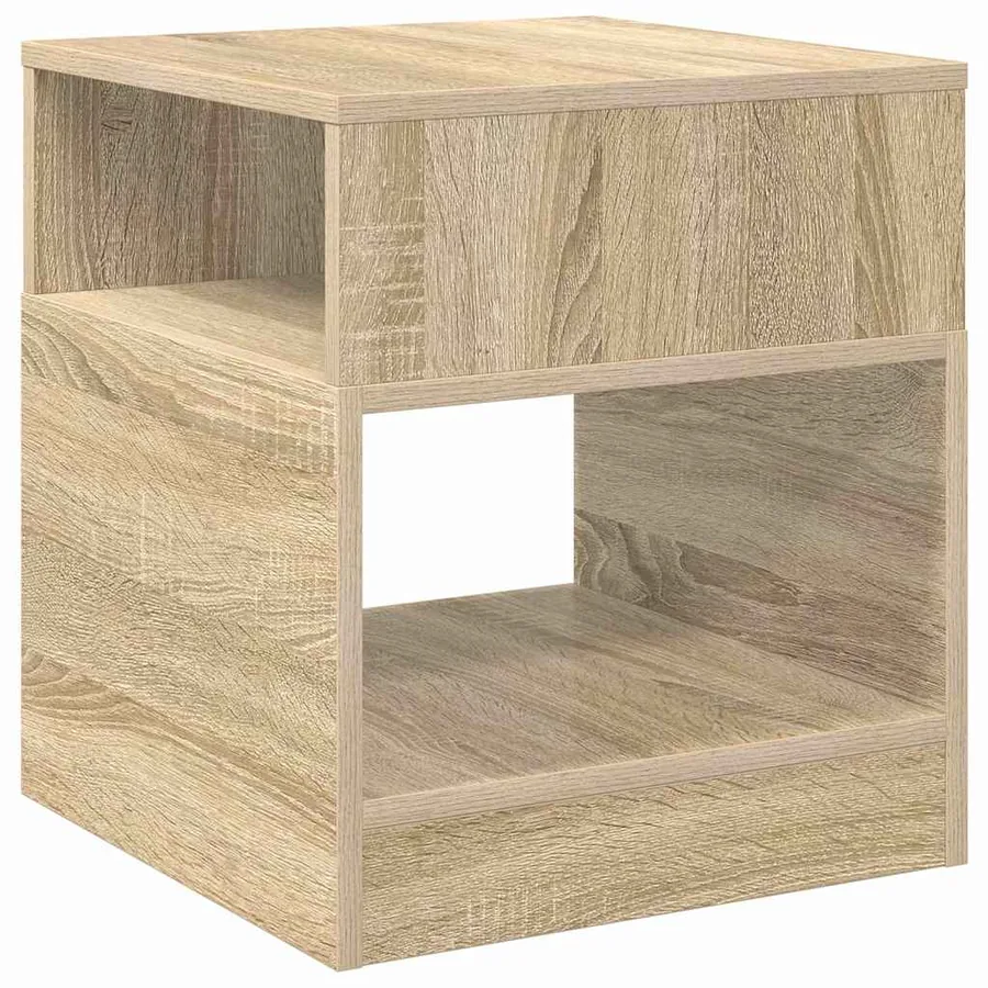 Table d'appoint Chêne Sonoma 40,5 x 40 x 45 cm - 7